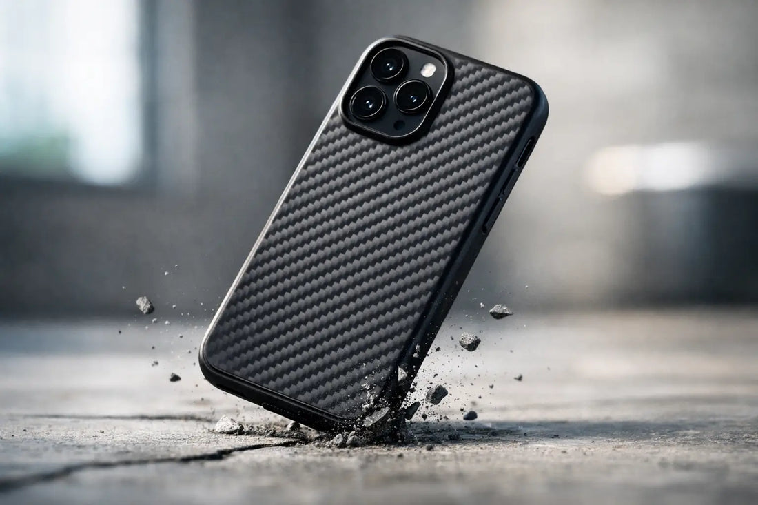 Carbon Case Drop Protection Test Results