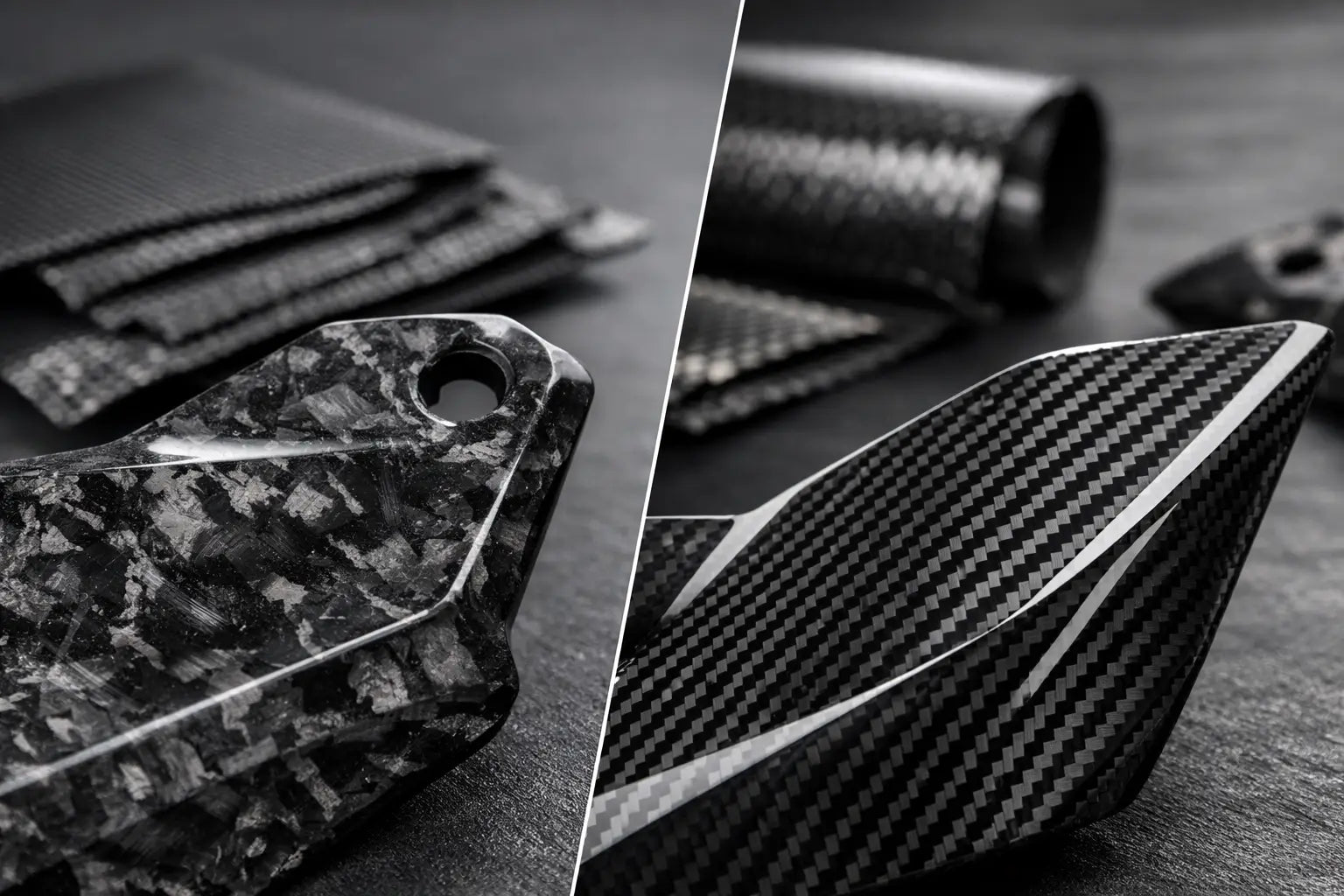 Forged Carbon vs Carbon Fiber
