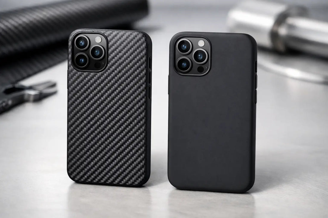 Carbon Composite vs Silicone Cases