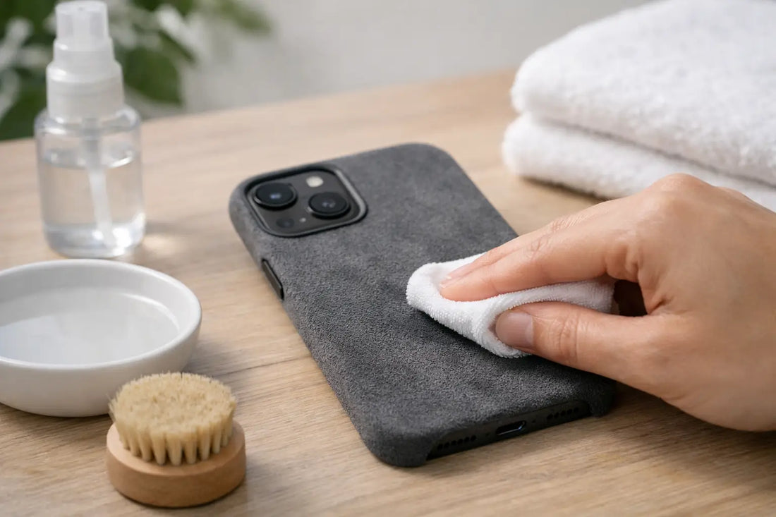 How to Clean Alcantara Phone Case Right