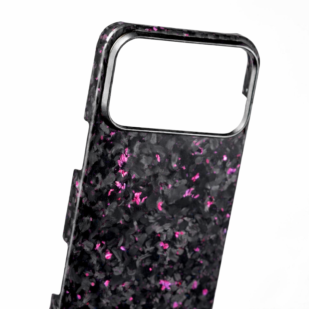 VλLOᏒ Forged Carbon Pink Tourmaline — iPhone 17 Series