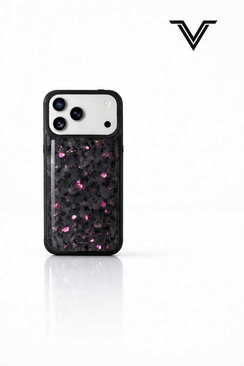 VλLOᏒ Forged Carbon Pink Tourmaline — iPhone 17 Series