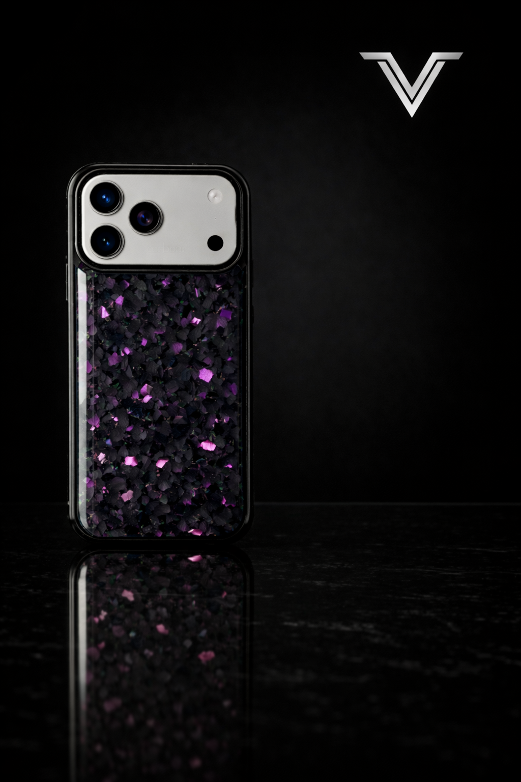 VλLOᏒ Forged Carbon Amethyst — iPhone 17 Series