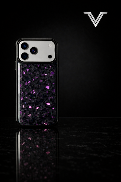 VλLOᏒ Forged Carbon Amethyst — iPhone 17 Series