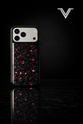 VλLOᏒ Forged Carbon Rosso — iPhone 17 Series