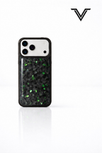 VλLOᏒ Forged Carbon Verde — iPhone 17 Series